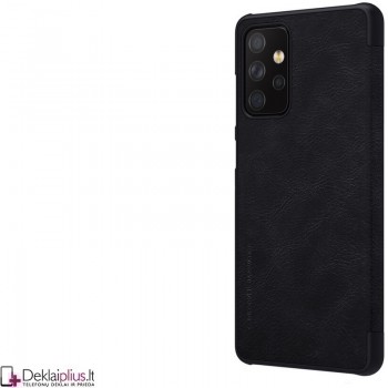 Odinis Nillkin qin serijos dėklas - juodas (telefonams Samsung A72/A72 5G)